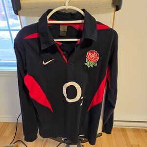 Nike England National Team rugby polo shirt Men's adult Medium